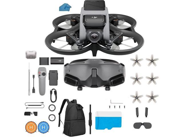 DJI Avata Pro-View Combo (DJI Goggles 2) - With Motion 2 First-Person View Drone UAV Quadcopter with 4K Stabilized Video, Built-in Propeller Guard, With 128gb Micro SD, Backpack, Landing Pad and More