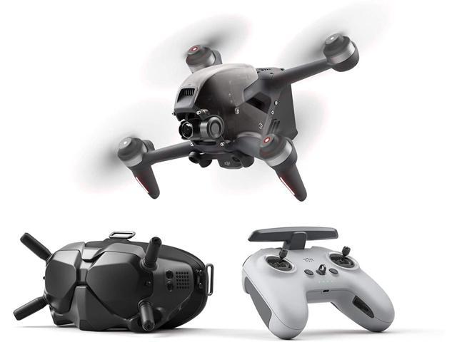 DJI FPV Combo - First-Person View Drone UAV Quadcopter with 4K Camera, S Flight Mode, Super-Wide 150?? FOV, HD Low-Latency Transmission, Emergency Brake and Hover