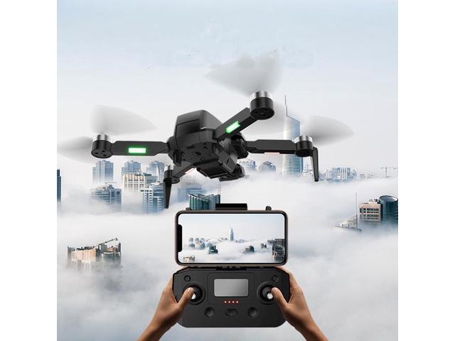 3-axis gimbal drone 8K HD dual-camera controllable ESC camera 5km GPS professional brushless aircraft 40 minutes of continuous flight 3 Battery