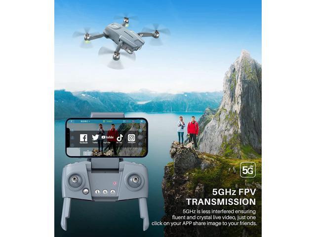 SYMA GPS Drone with 4K EIS UHD 90??FOV Camera for Adults Beginner, FPV RC Quadcopter with Brushless Motor, 2 Batteries 54 Min Flight Time, 5GHz Transmission, Smart Auto Return Home, Follow Me