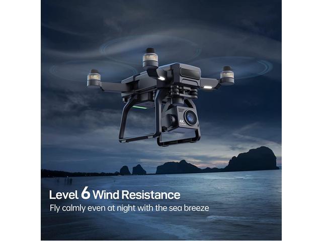 Binygo F7 Drone with Camera for Adults 4K, 9800ft Video Transmission, Camera Drone with 3-Axis Gimbal, GPS Auto Return, Follow Me, Waypoints, Level 6 Wind Resistance F7 4K PRO with 3 Battery