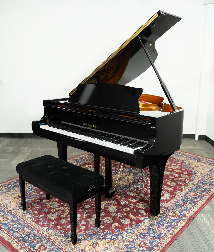 Hallet David Co Classic Grand Piano Polished Ebony SN: DG22875