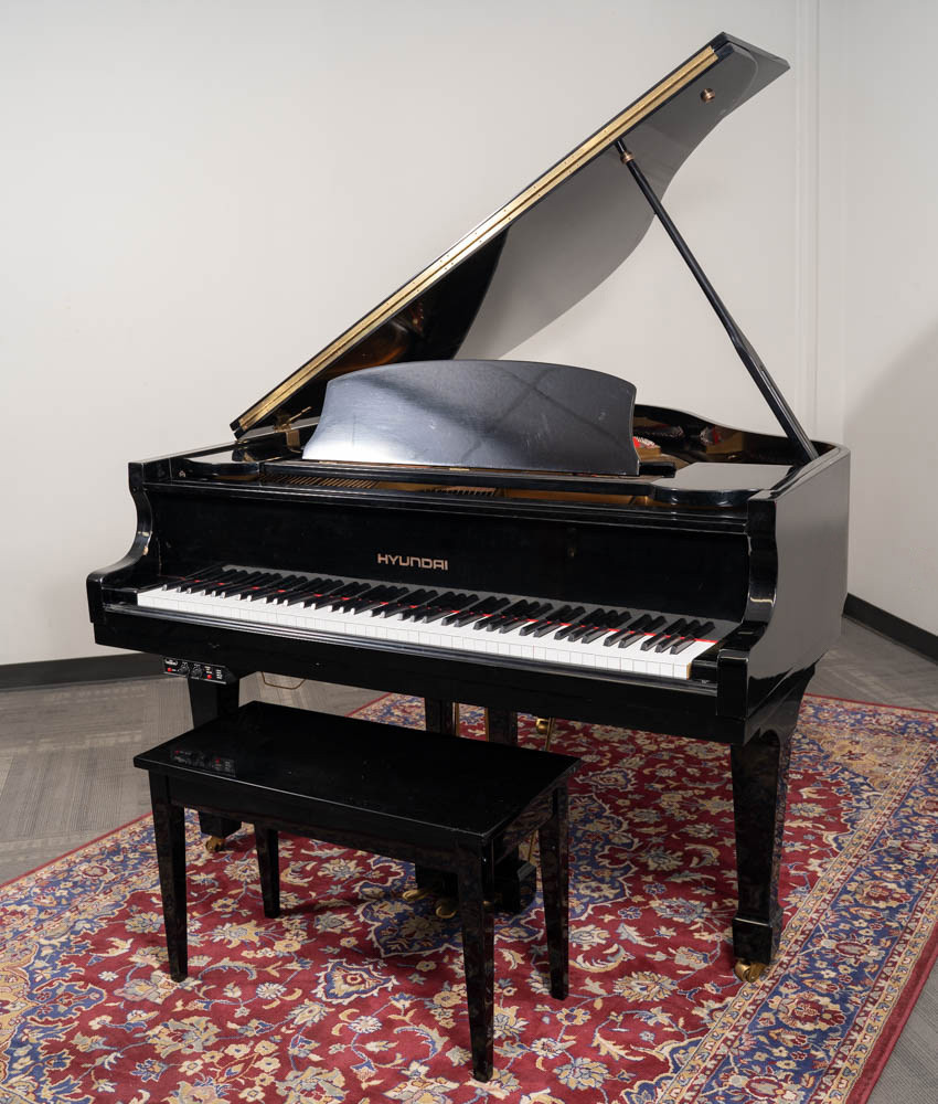 Hyundai Grand Piano Polished Ebony SN : HHJG0218