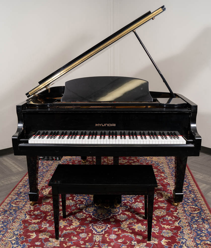 Hyundai Grand Piano Polished Ebony SN : HHJG0218