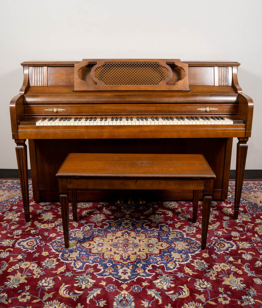 Lyon Healy Console Piano Polished Mahogany SN: 242459