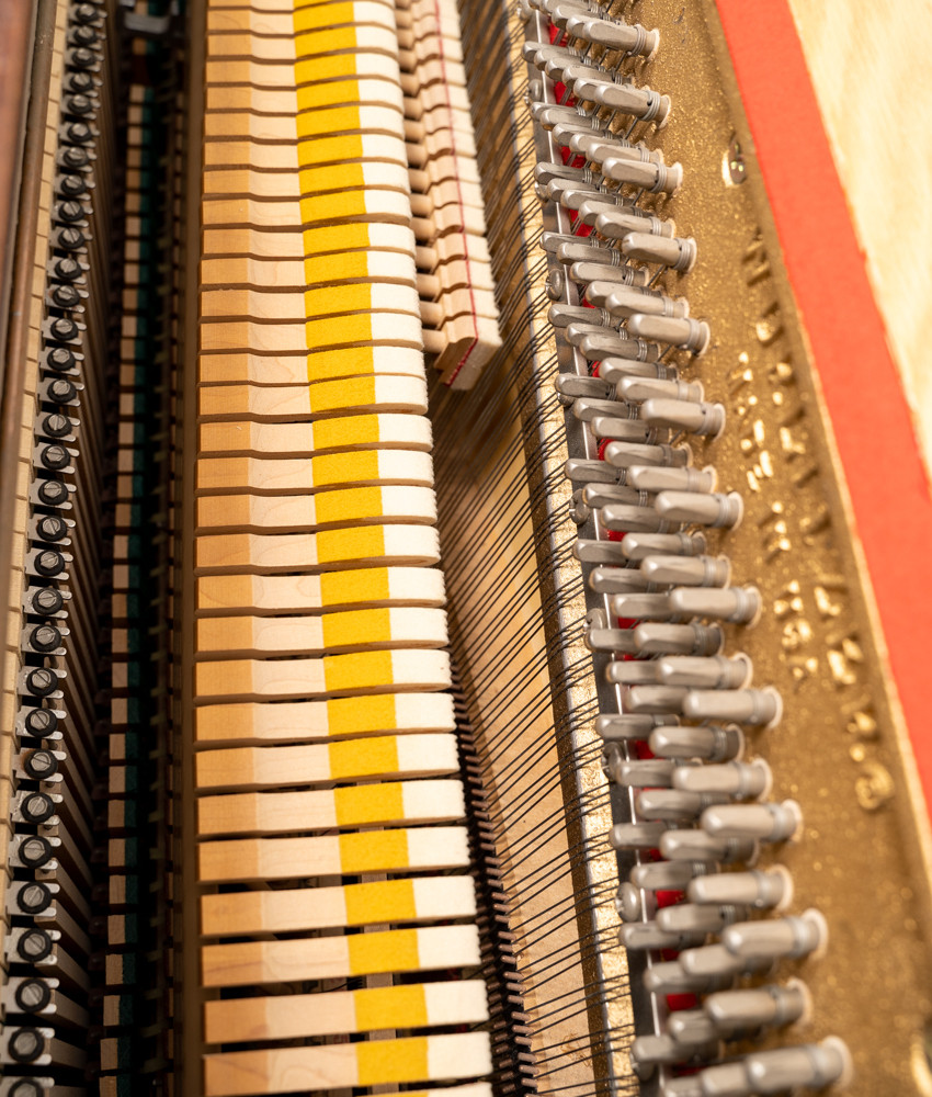 Wurlitzer P150 Upright Piano Satin Walnut SN: 1870744