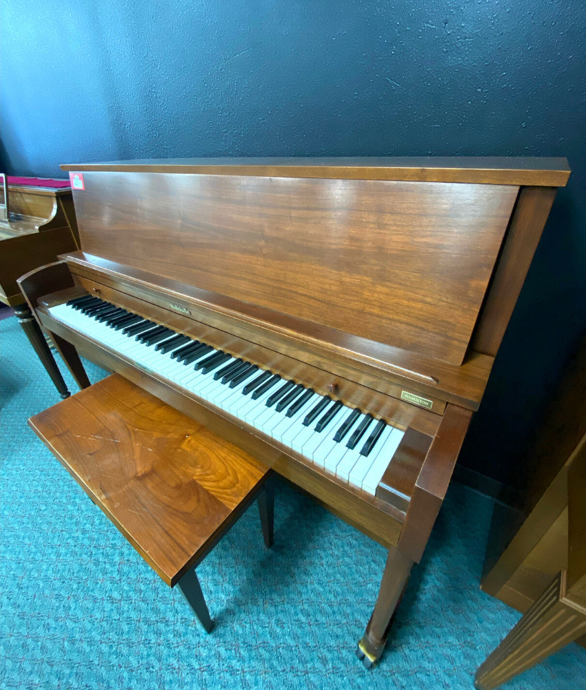 Hamilton by Baldwin Upright Piano Satin Walnut SN:338961