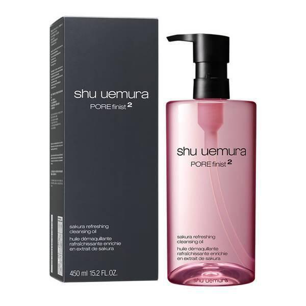 Shu Uemura Porefinist2 Sakura Refreshing Cleansing Oil 450ml