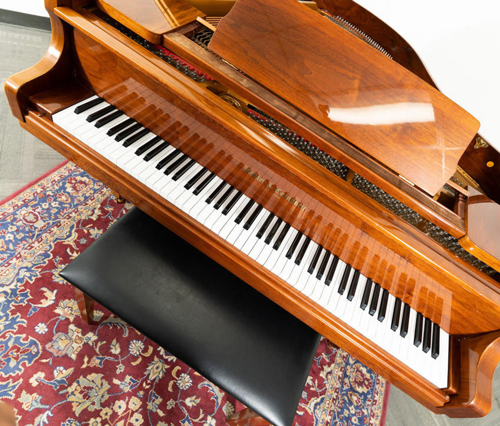 Kohler Campbell 4 7 SKG400 Grand Piano Polished Oak SN: IJKG0407