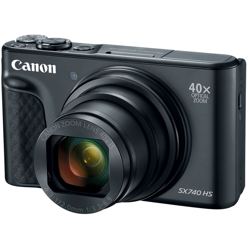 Canon PowerShot SX740 HS Digital Camera (Black)  