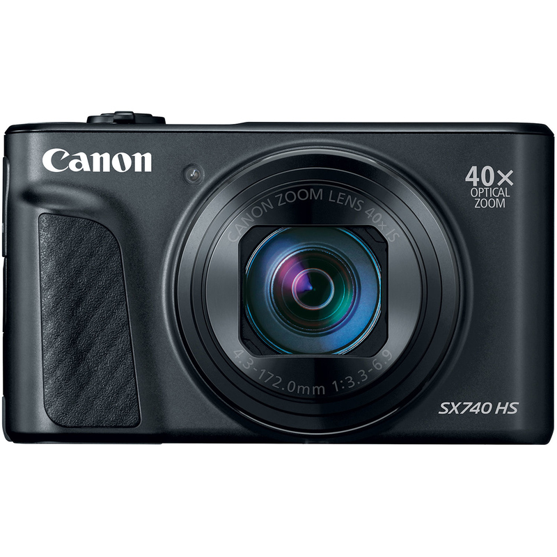 Canon PowerShot SX740 HS Digital Camera (Black)  