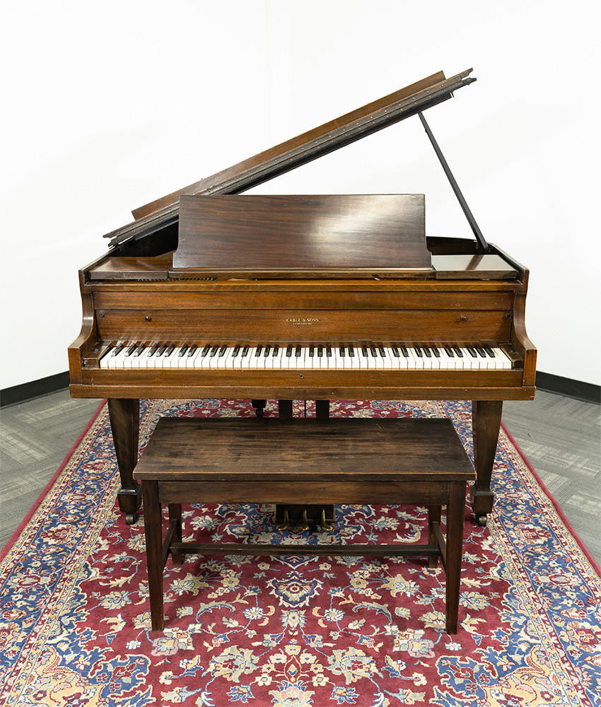 Cable Sons Grand Piano Satin Mahogany SN 10334